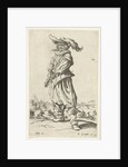 Horseman with plumed hat, seen from the front by Frederik de Wit