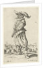 Horseman with plumed hat, seen from the front by Frederik de Wit