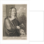 Portrait of the painter Jan van Kessel I by Erasmus Quellinus II