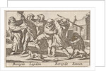 Battle between poor people by Claes Jansz. Visscher II
