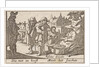 Beggars receiving alms by Claes Jansz. Visscher II