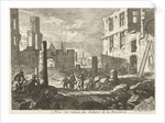 Ruins in Beenhouwersstraat, Brussels by Belgium