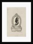 Silhouette Portrait of Louise, Princess of Orange-Nassau by Willem Coertse