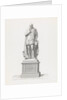 Statue of Prince William I on the Square in The Hague by Edouard Taurel