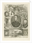 Portrait of Prince William Frederick George Lodewijk to commemorate the Battle of Waterloo, Belgium by Jan F. Numan