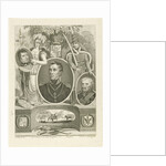 Portrait of Prince William Frederick George Lodewijk to commemorate the Battle of Waterloo, Belgium by Jan F. Numan