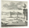 View of the port of Civitavecchia, Italy by Jacob de Later