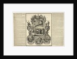 Evangelical Jubilee print of the second centenary of the Reformation by Abraham Lairesse I de