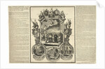 Evangelical Jubilee print of the second centenary of the Reformation by Abraham Lairesse I de