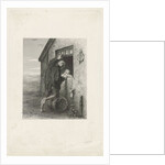 Conversation between a fisherman and a child by Johann Heinrich Maria Hubert Rennefeld