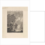 Woman looking out over the sea by Philippus Vellum