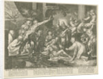 Raising of Lazarus by Claes Jansz. Visscher II