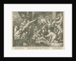 Raising of Lazarus by Claes Jansz. Visscher II