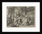Joseph reveals himself to his brothers by Nicolaes Visscher II