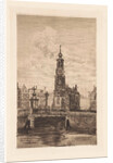 Munt Tower in Amsterdam by Frans Schikkinger