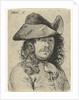 Bust of young man with hat and moustache by Nicolaes van Haeften