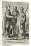 Marriage of spiritual love by Hendrick Goltzius