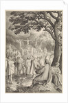 Christ on the cross by Pieter Schenk I