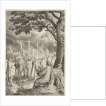 Christ on the cross by Pieter Schenk I