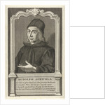 Portrait of Rudolf Agricola by Adolf van der Laan