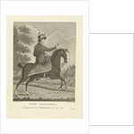 Portrait of Queen Anna Pavlovna Romanowa on horseback by Antonie and Pieter van der Beek