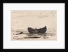 Wreck of a fishing boat by Carel Nicolaas Storm van 's-Gravesande