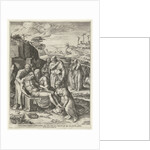 Entombment of Christ by Cornelis Cort