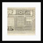 Map of the park Zorgvliet by Staten-Generaal