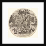 Prodigal son squanders his money by Anonymous