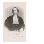 Portrait of the Utrecht Professor George Willem Vreede by Edouard Taurel