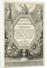 Title print for Speculum Illustratum Virginum by Theodoor Galle