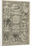 Title page for: Het seste deel vande Tragische oft klaechlijcke historien by Cornelis Lodewijcksz. van der Plasse