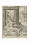 Jael and Sisera by Claes Jansz. Visscher II