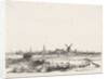 View of Amsterdam from the northwest by Rembrandt Harmensz. van Rijn