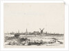 View of Amsterdam from the northwest by Rembrandt Harmensz. van Rijn