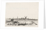 View of Amsterdam from the northwest by Rembrandt Harmensz. van Rijn