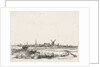 View of Amsterdam from the northwest by Rembrandt Harmensz. van Rijn