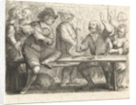 Musicians and drinking in a tavern by Jan Miense Molenaer