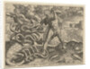 Hercules overcomes the Hydra of Lerna by Julius Goltzius