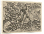 Hercules overcomes the Hydra of Lerna by Julius Goltzius