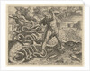Hercules overcomes the Hydra of Lerna by Julius Goltzius