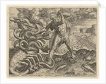 Hercules overcomes the Hydra of Lerna by Julius Goltzius