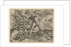 Hercules overcomes the Hydra of Lerna by Julius Goltzius