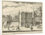Castle Gunterstein as it was before, Breukelen by Jaques Le Moine de l'Espine Joseph Mulder