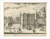 Castle Gunterstein as it was before, Breukelen by Jaques Le Moine de l'Espine Joseph Mulder