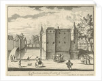 Castle Gunterstein as it was before, Breukelen by Jaques Le Moine de l'Espine Joseph Mulder
