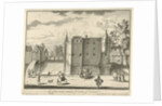 Castle Gunterstein as it was before, Breukelen by Jaques Le Moine de l'Espine Joseph Mulder