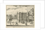 Castle Gunterstein as it was before, Breukelen by Jaques Le Moine de l'Espine Joseph Mulder