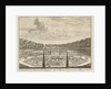 Formal gardens at Castle Heemstede, Large pond at Castle Heemstede, Cave seen from the gallery, Grotto in the garden of Castle Heemstede by Isaac de Moucheron