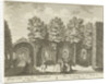 View of the Sterrenbos in the garden of House ter Meer in Maarssen by Hendrik de Leth